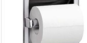 Stainless Steel Toilet Tissue Dispenser