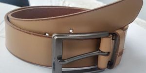 Mens Plain Leather Belt