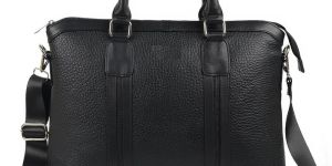 Office Briefcase Leather Messenger Bag