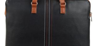 Premium Leather Laptop Sling Bag for Office