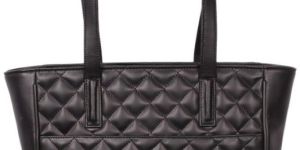 Solo Quilted Laptop Tote Bag with Chain Strap