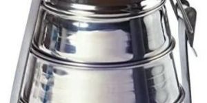 STAINLESS STEEL PYRAMID TIFFIN BOX