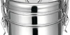 Stainless Steel Clip Tiffin