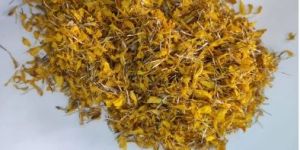 Dried Yellow Marigold Flowers
