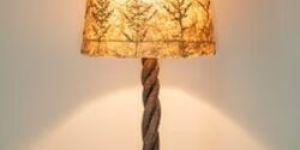 Twisted Table Lamp