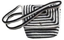 Striped Cotton Rope Sling Bag
