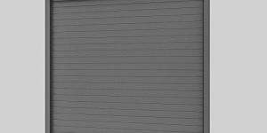 Single Wall Rolling Shutter