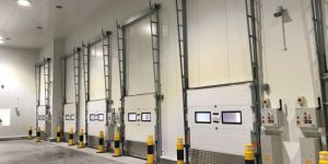 Transparent Overhead Door