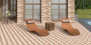 Tl Multi Beige Hexa Brick Moroccan Floor Tiles