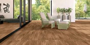Veneer Wood Brown Gvt Tiles
