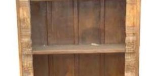 Wooden Antique Book Open Shelf