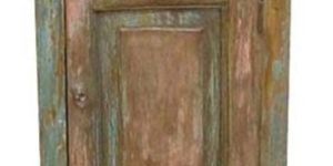 Wooden Antique One Door Corner Racks