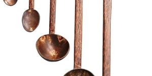 peekar handmade coconut shell spoons