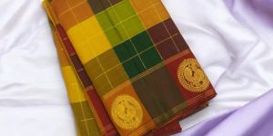 Palum Pazhamum Kanchipuram Silk Saree with Gold Zari