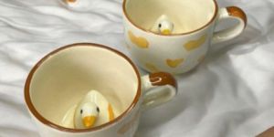 Quack Duck Design Ceramic Cup