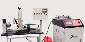 160mm laser welding rotary machine