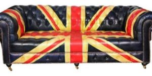 Uk Style Leather Sofa