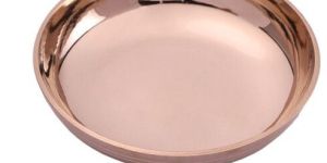 Kasya Bronze Halwa Plate (Glossy) -KB504