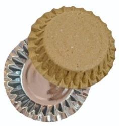 Fancy Silver Paper Plate 7