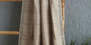Tussar Gicha Maheshwari Silk Handloom Dupatta
