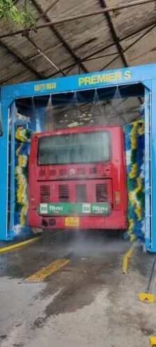 2 Brush Bus Wash Machine With Imported Brush