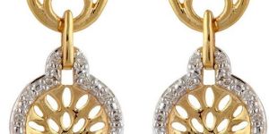 Venus Sphere Diamond Drop Earrings
