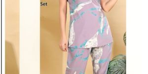 Printed Rayon Women Co Ord Set