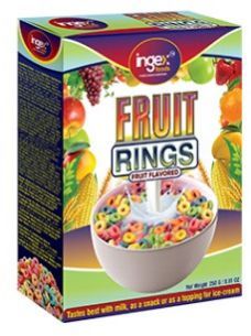 Wheat Flakes Fruit Ring Cereal