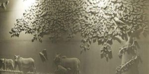 Fiber Glass Tree Wall Mural