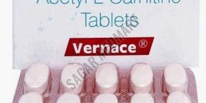 Vernace 500mg Acetyl L Carnitine Tablet