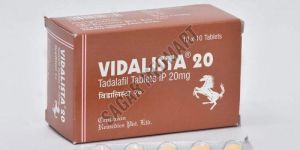 Vidalista 20mg Tadalafil Tablets