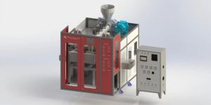 Single Stage Single Head Automatic HDPE Blow Moulding Machine