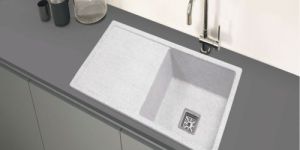 Kitchen Sink with Drain Board