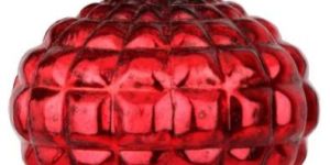 Red Glass Christmas Tree Ornament