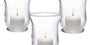 Transparent Decorative Tealight Candle Holder