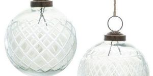Transparent Glass Ball Christmas Tree Ornament