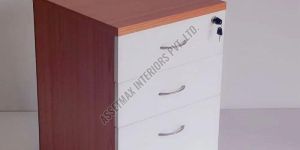 Modular Type 3 Drawer Pedestal Storage