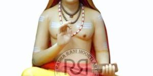 White Marble Shankaracharya Statue