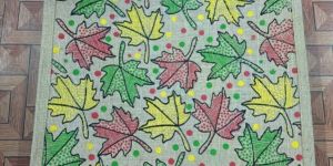 6kg Printed Jute Carry Bag