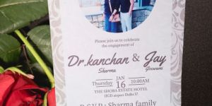 Wooden Welcome Board