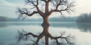 Tree Digital Landscape Painting