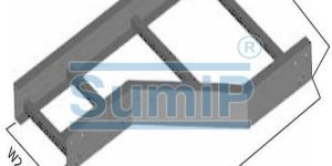 Left or Right Reducer Fiberglass Cable Tray