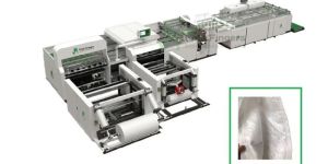 Hemming Edge Finishing with Liner Inserting Machine