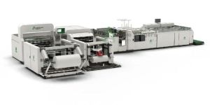 PP Bag Liner Inserting Automated Hemming Machine