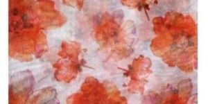 Stylish Printed Polyester Fabric