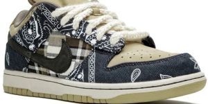Nike X Travis Scott Sb Dunk Low Sneakers