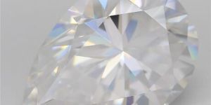 premium pear moissanite stone