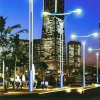 Electric Street Light Poles