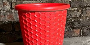 Red Basket Planter id-105