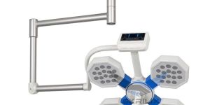 ceiling-mounted single dome led ot light